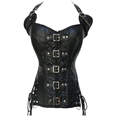 Women Waist Clincher Corsets Black Plus Size S-6XL