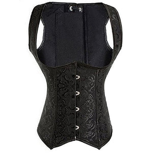 Women Waist Clincher Corsets Black Plus Size S-6XL