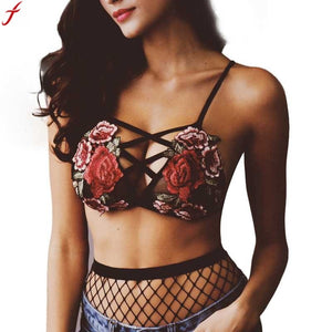 2018 Women Bra Embroidered Floral Lace