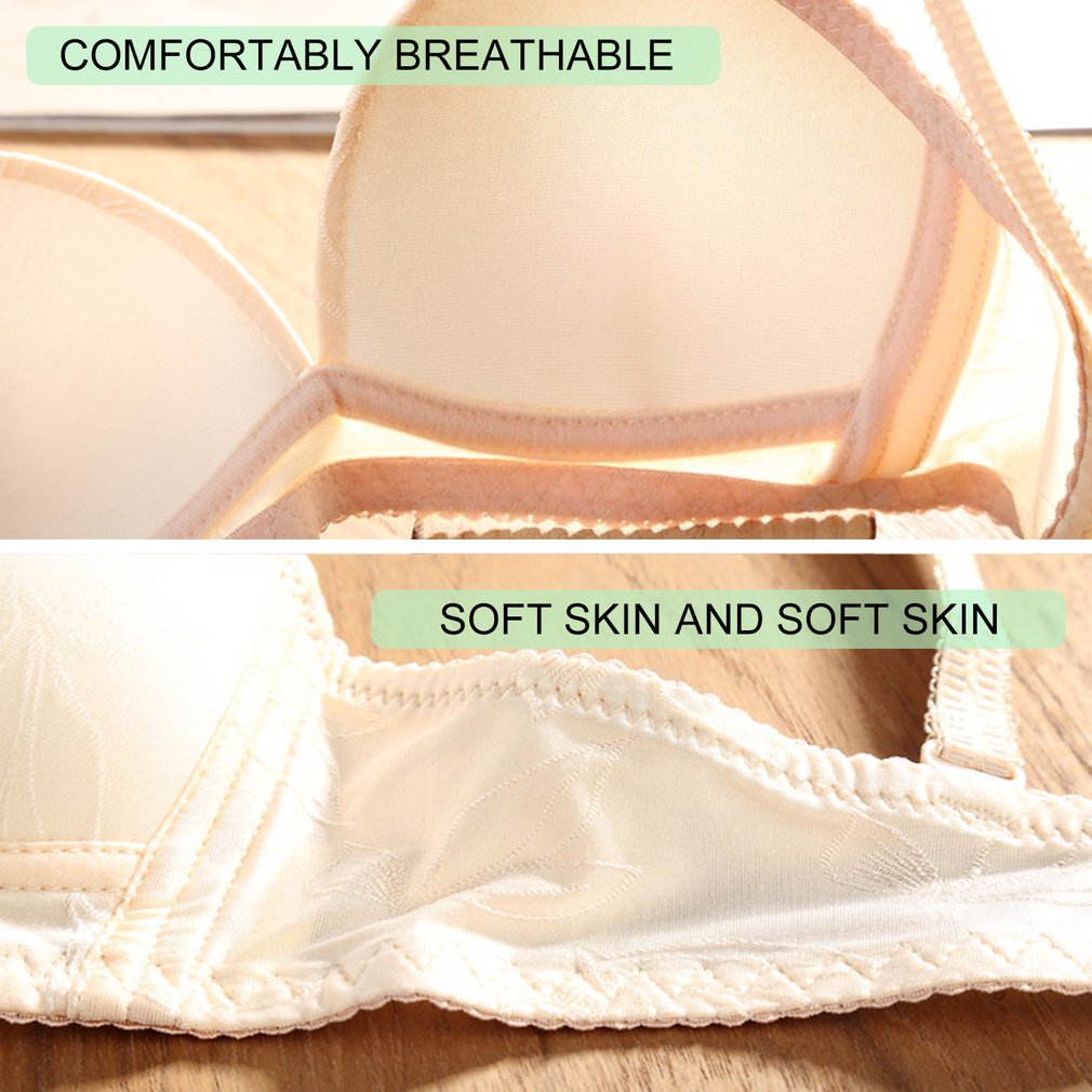 Ultra Thin Breathable Design Women Push Up Seamless Bra